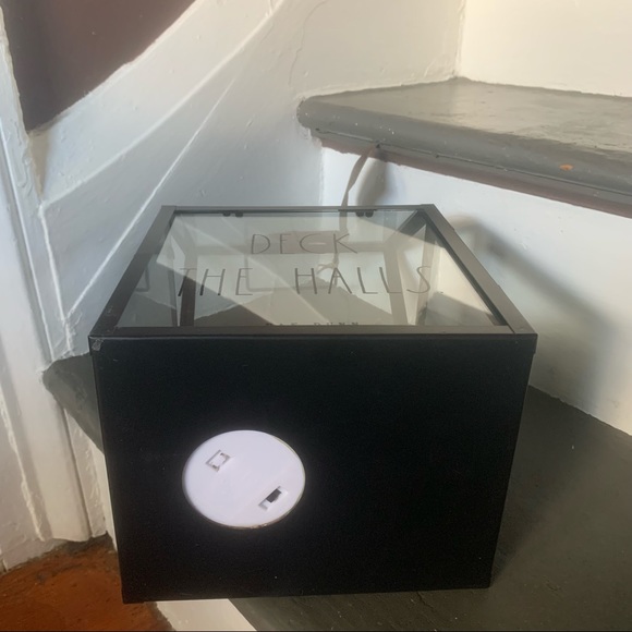 Rae Dunn DECK THE HALLS Fairy Light Lantern - Picture 9 of 9